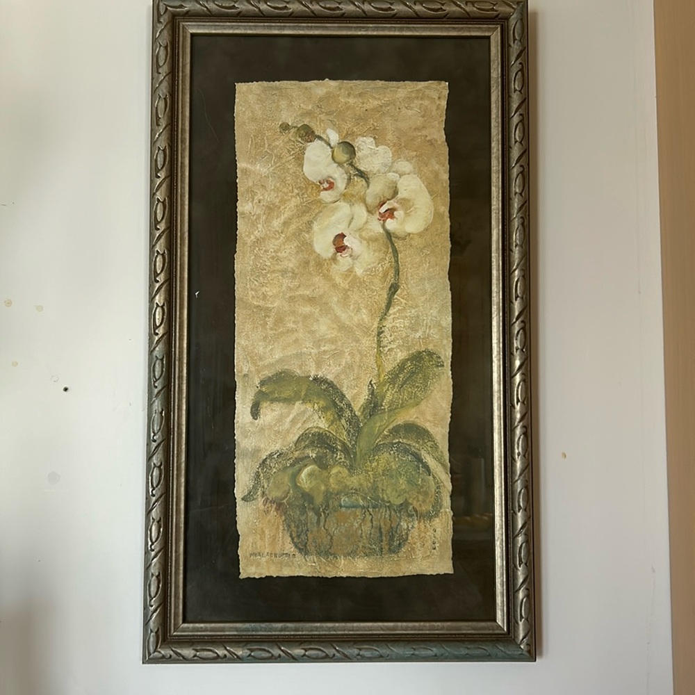 Cheri Blum framed print under glass